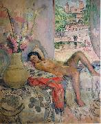 Henri Lebasque Prints Nude portrait by Henri Lebasque, oil on canvas. Courtesy of The Athenaeum Germany oil painting artist
